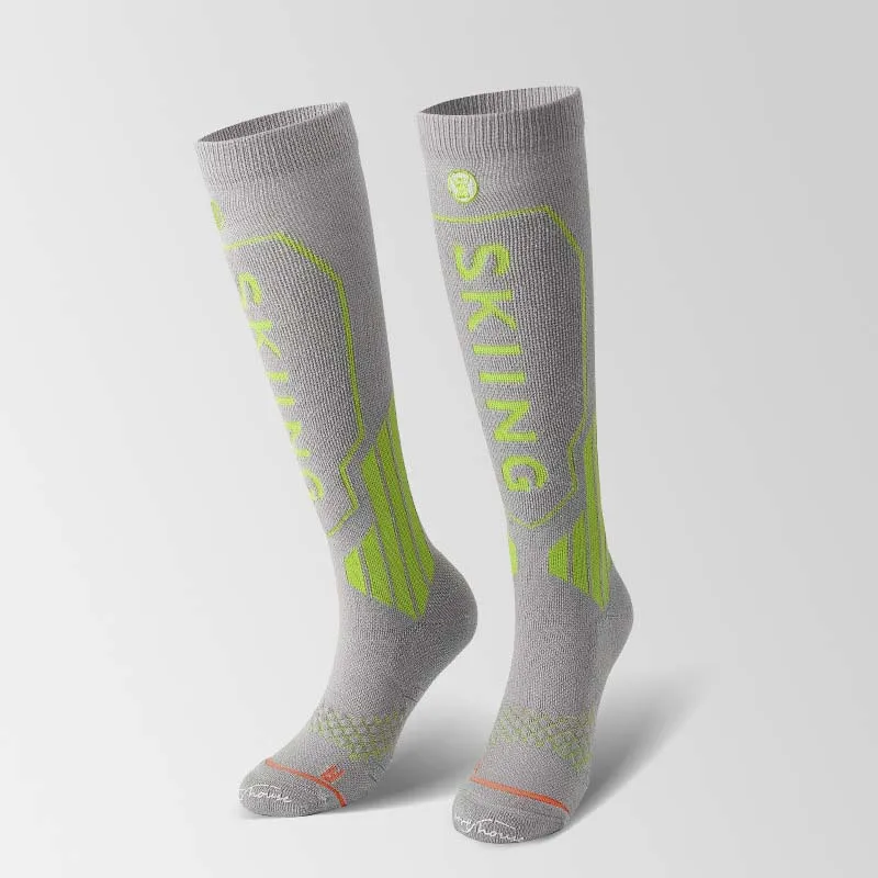 Antibacterial Anti Friction Women Warm Skiing Socks Breathable Quick Drying Outdoor Ski Sock Adult Sports Sweat Absorption Socks