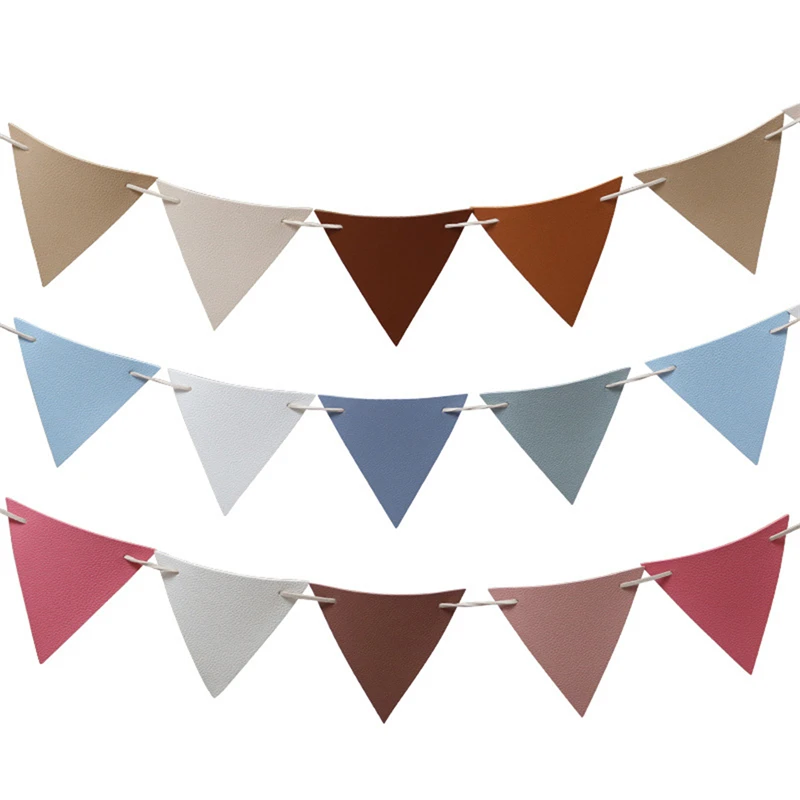 1Set Of Outdoor Camping Tents Flags, Festive Birthday Decoration Flags, Long Camping Triangle Flags