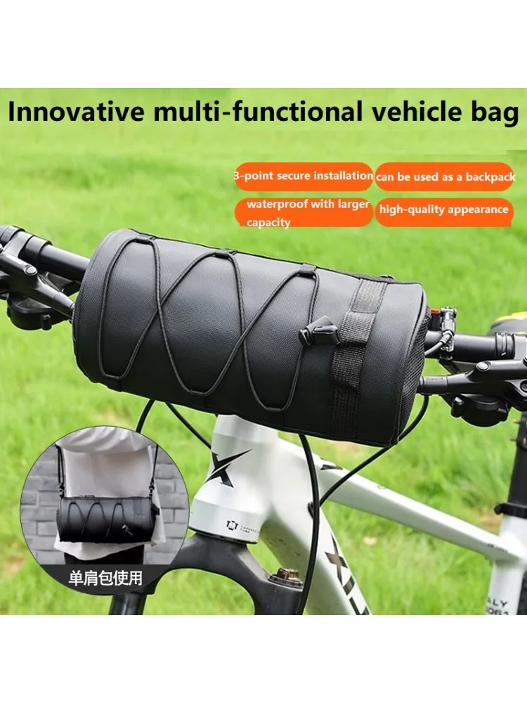 AliExpress NONE Handlebar Bag Bicycle Bags Frame Pannier Bag Multifunction Portable Shoulder Bag Bike Accessorie ZXCBB04