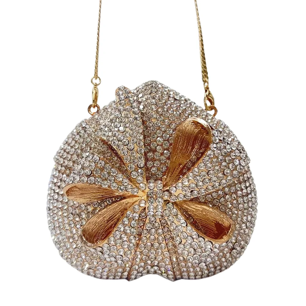 

Сумка для ужина с бриллиантами в форме сердца, подарочная коробка, банкетный клатч с бриллиантами