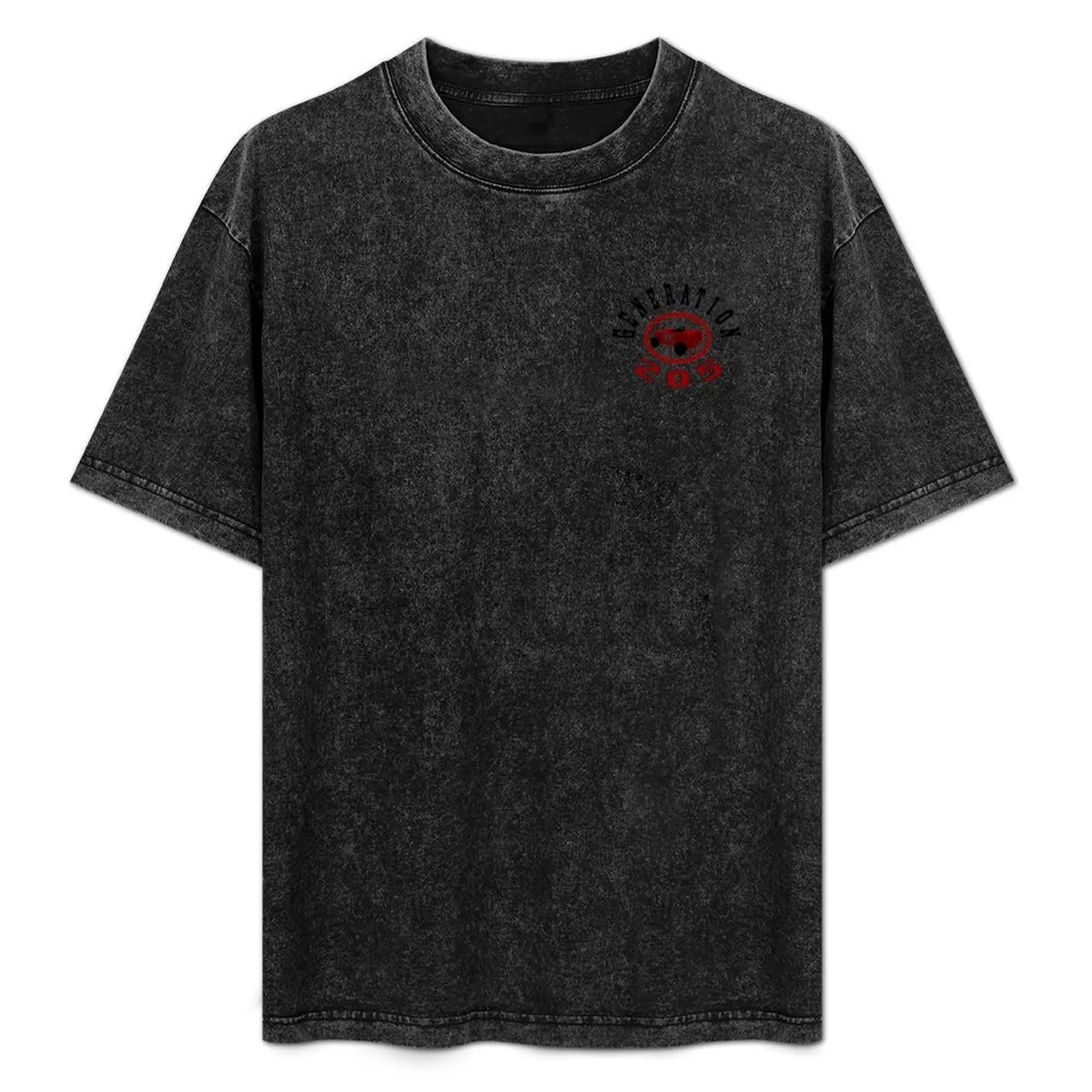 

Peugeot 205 Génération emblem ref: 8663RN T-Shirt oversizeds hippie clothes workout shirts for men