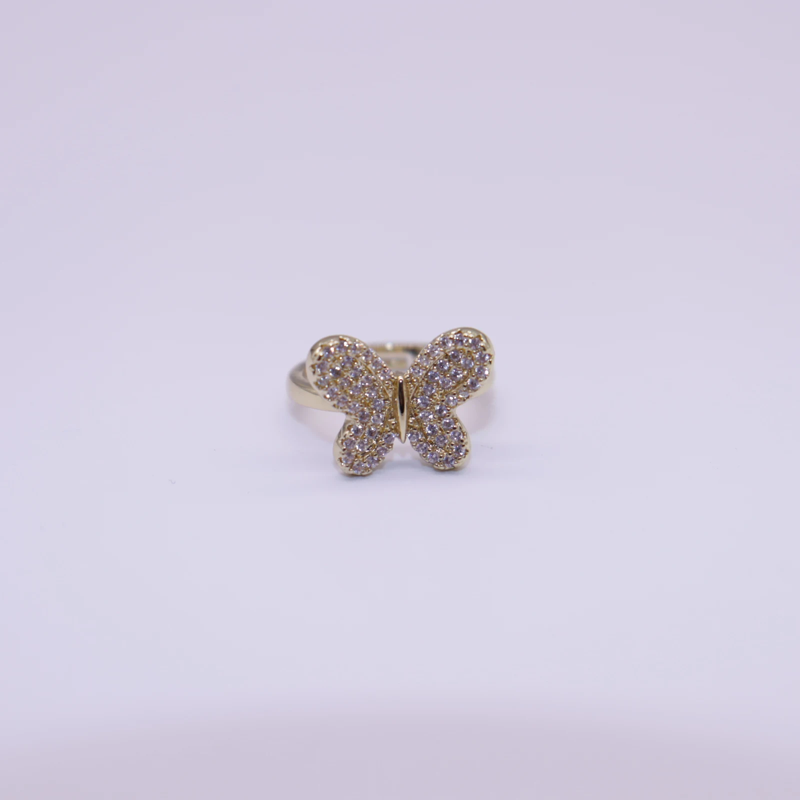 Butterfly Shaped Finger Ring for Kids Baby Girls Toddler Party Wear Gift