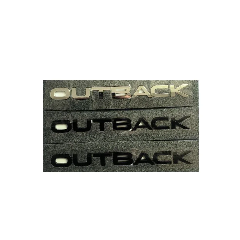 Trunk Emblems For SUBARU Sticker OUTBACK Badge Rear Sticker Car Trunk Sticker For SUBARU FORESTER AWD LEGACY SUBARU Accessories