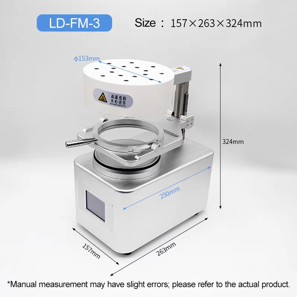 Lodden Dental Vacuum Forming Machine Automatic Negative Pressure Film Pressing Machine for Making Orthodontic Retainers view 3