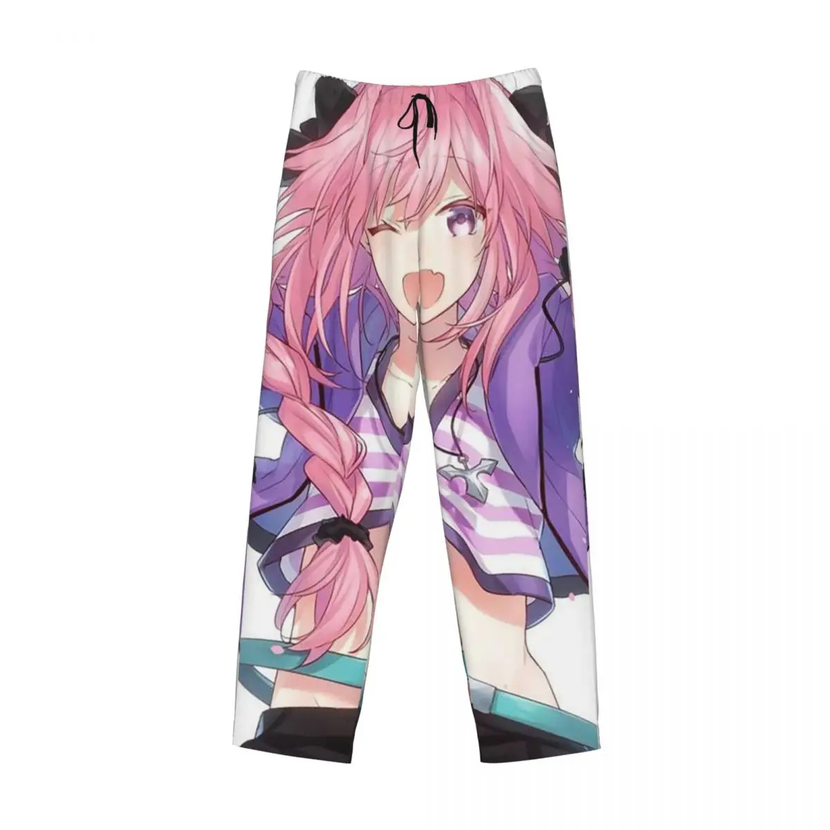 

Пользовательские Fate Apocrypha Astolfo аниме пижамные штаны мужская одежда для сна спальные штаны с карманами