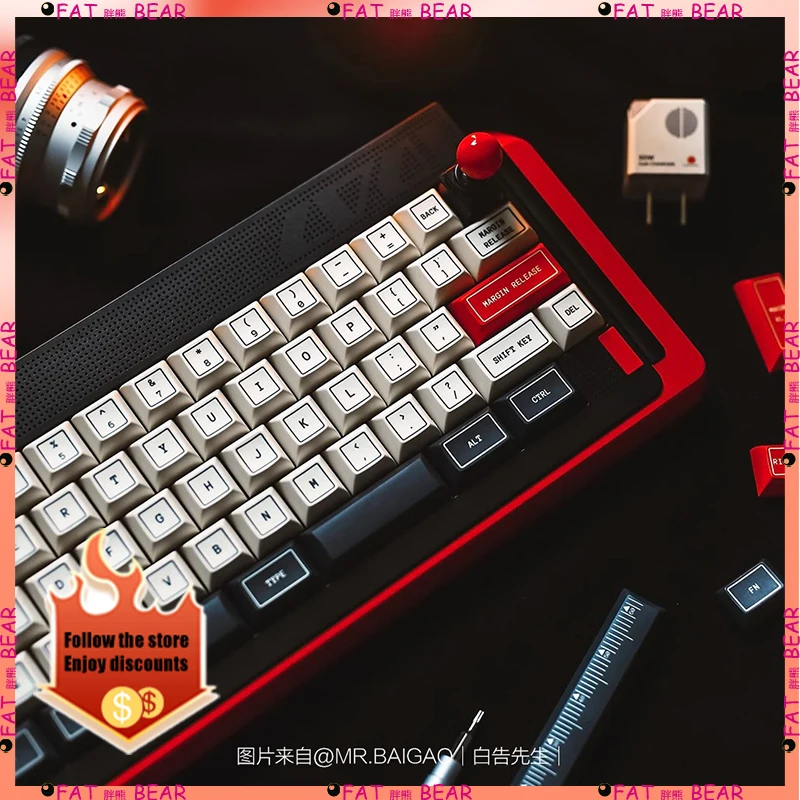 NOOIR CP01 Erbium Wireless Customizable Aluminum Alloy Baking Process Electronic Sports Games Mechanical Keyboard Gifts