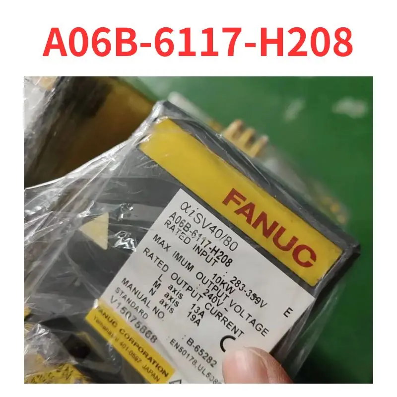 

second-hand drive A06B-6117-H208, function well Tested well and shipped quickly