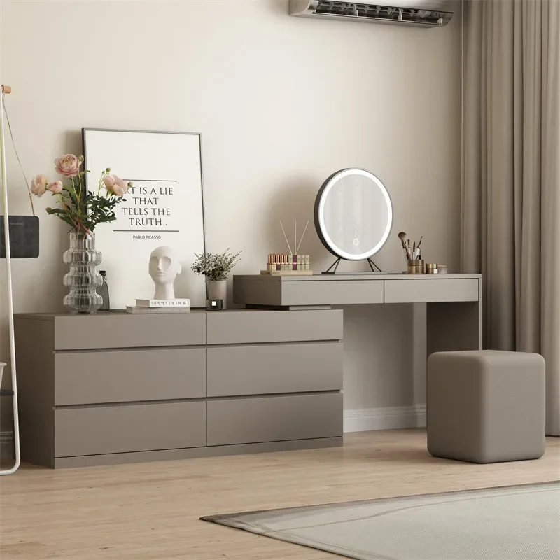 Storage Cabinet Dressing Table Bedroom Reception Luxury Dressing Table Desk Study Penteadeiras De Maquiagem Salon Furniture