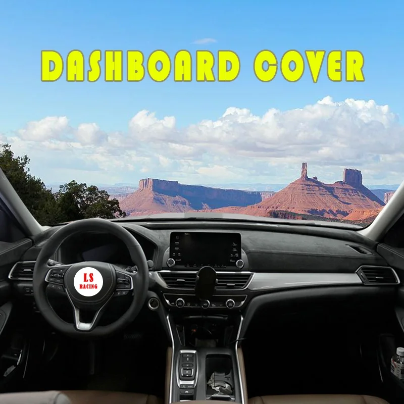 

Индивидуальные накладки на приборную панель из алькантары для Honda Accord 2018-2019, INSPIRE 2018 или накладки на верхнюю часть дверей автомобиля (DIY), аксессуары для интерьера