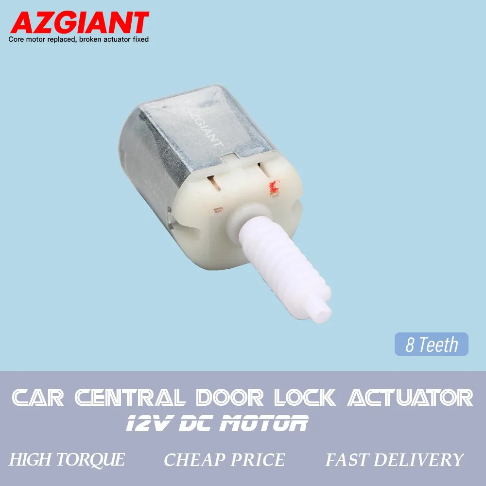 

AZGIANT 8Teeth FC-280SC-18165 Car Door Lock Actuator 12V DC Motor Engine Repair For Chevrolet Cavalier GL6