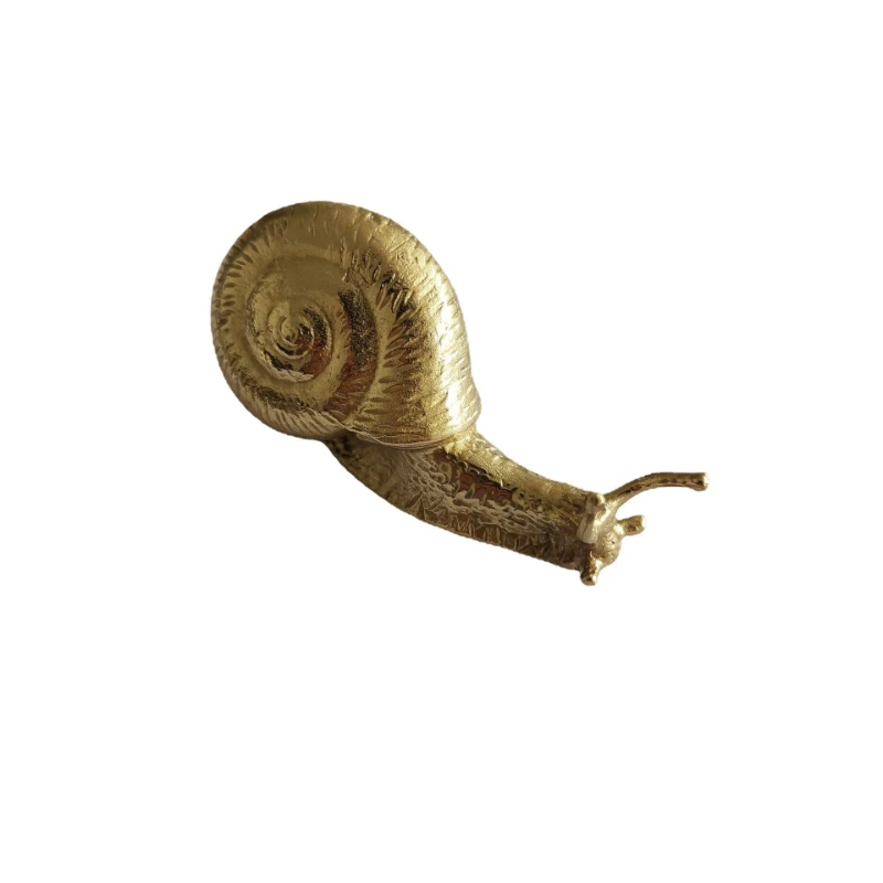 

Brass Snail Pure Copper Personalized Decorative Drawer Cabinet Door Handle Creative Wardrobe Tea Cabinet Jewelry Box Handle