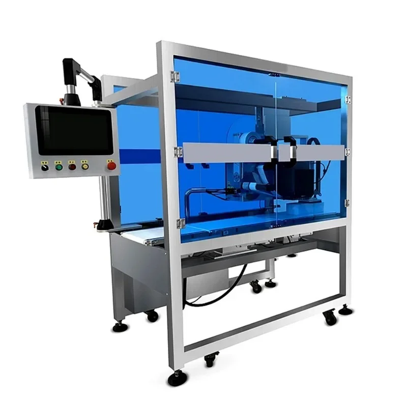 【2026】Semi-Automatic Stainless Steel Chips Weighing Machine Automatic Weighing and Label Machine Made in China