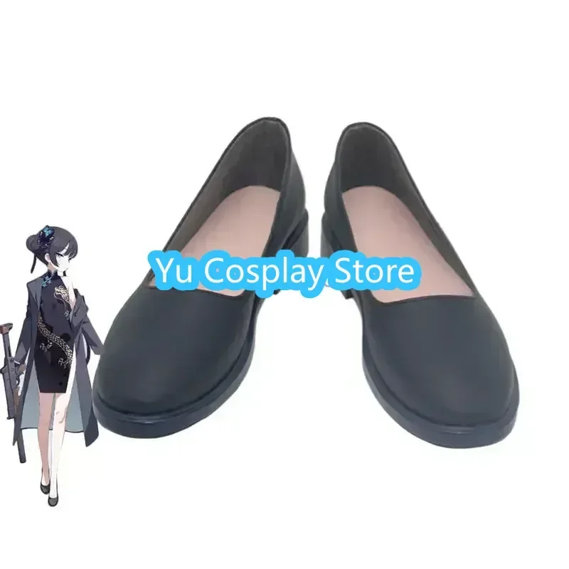 Game Blue Archive Kisaki Cosplay Shoes Halloween Carnival Boots PU Shoes Cosplay Props Custom Made