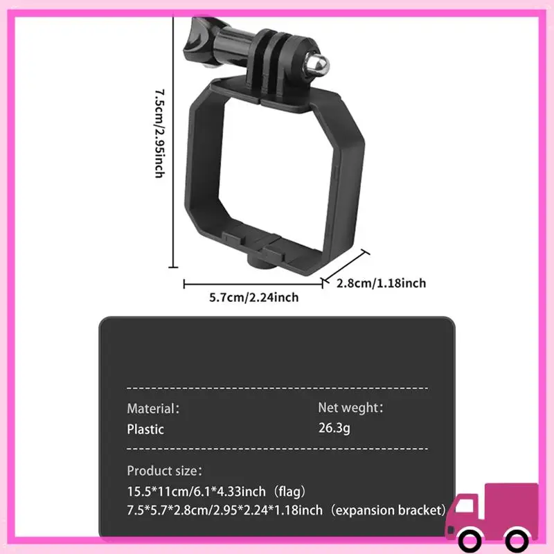 Support d'extension supérieur Compact pour DJI MINI 4 PRO/MINI 3/MINI 3 PRO, support de caméra pour accessoires Insta360