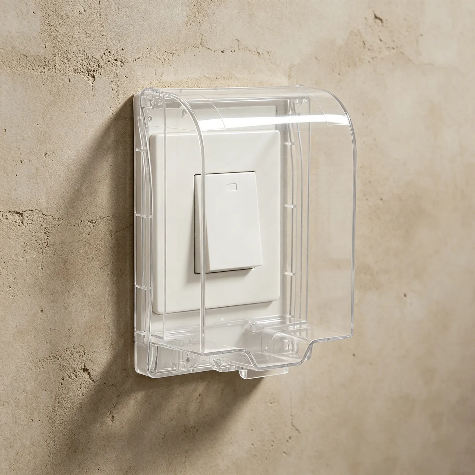 Waterproof Switch Box Wall Socket Protector 86 Type Splash Proof Outdoor Electrical Outlet Cover Simple Installation