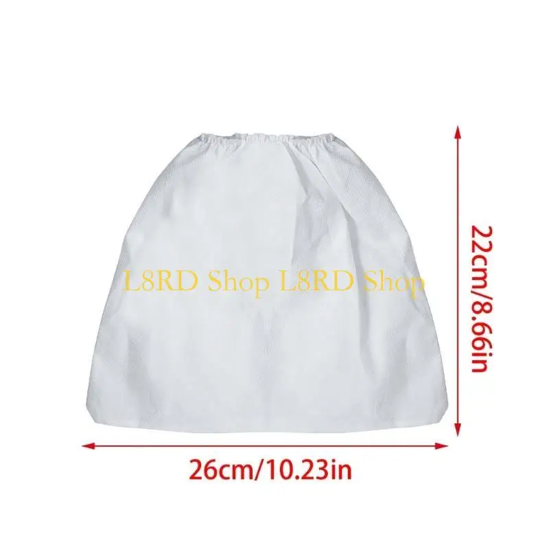 L8rd 5pcs الأظافر غبار الشفط مجمع حقيبة استبدال كيس الفراغ غير المنسوج