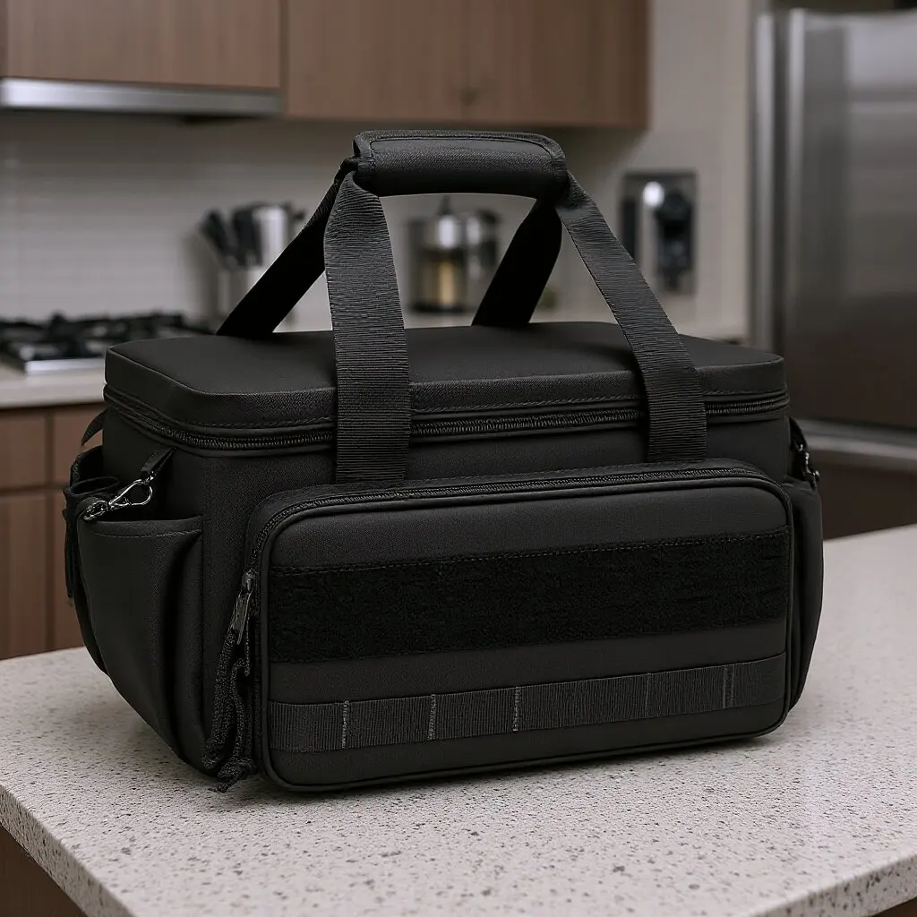 14" Heavy Duty Tool Bag Multipurpose Work Organizer for Handyman,Carpenter,Durable Portable Tool Storage