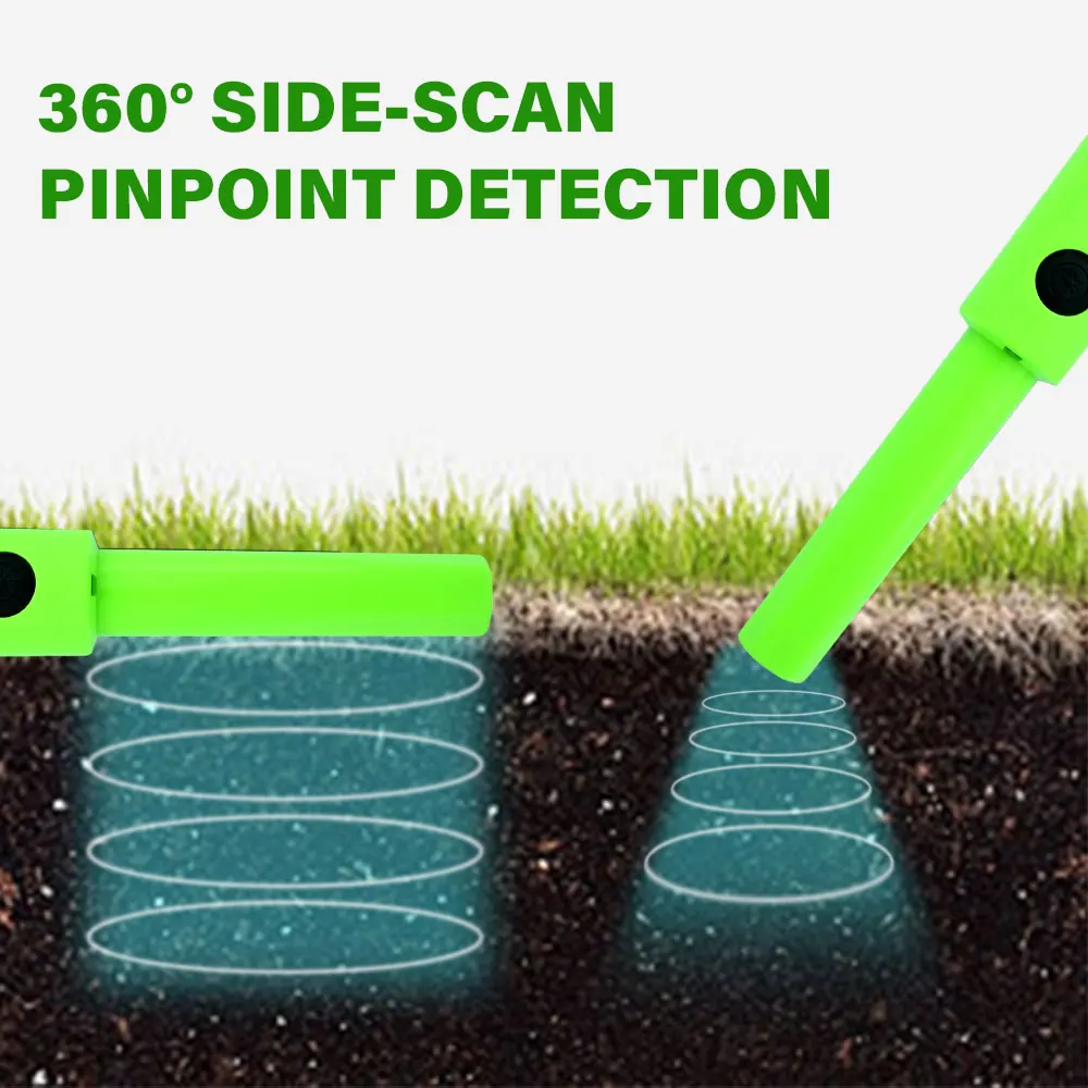 Handheld Metal Detector TC-116 High Sensitivity Positioning Rod With Anti-scratch Protection Cover Metal Pinpointing