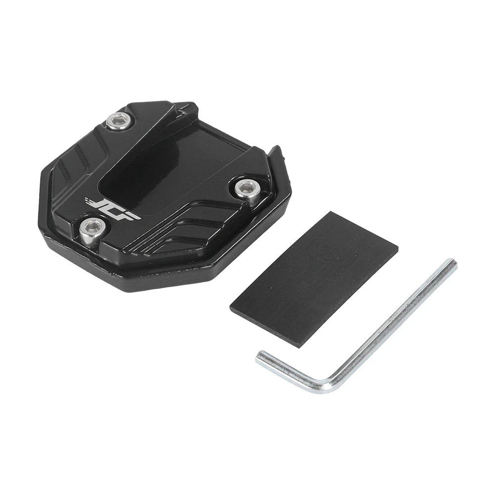Motorcycle Bike Parking Kickstand Extender Foot Side Stand Pad Support Plate Motorbike Accessories