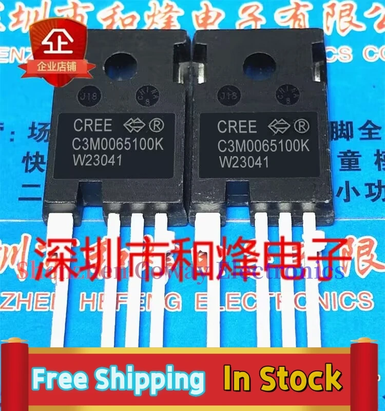 

10PCS-30PCS C3M0065100K C3M0065100 TO-247 35A 1000V In Stock Fast Shipping