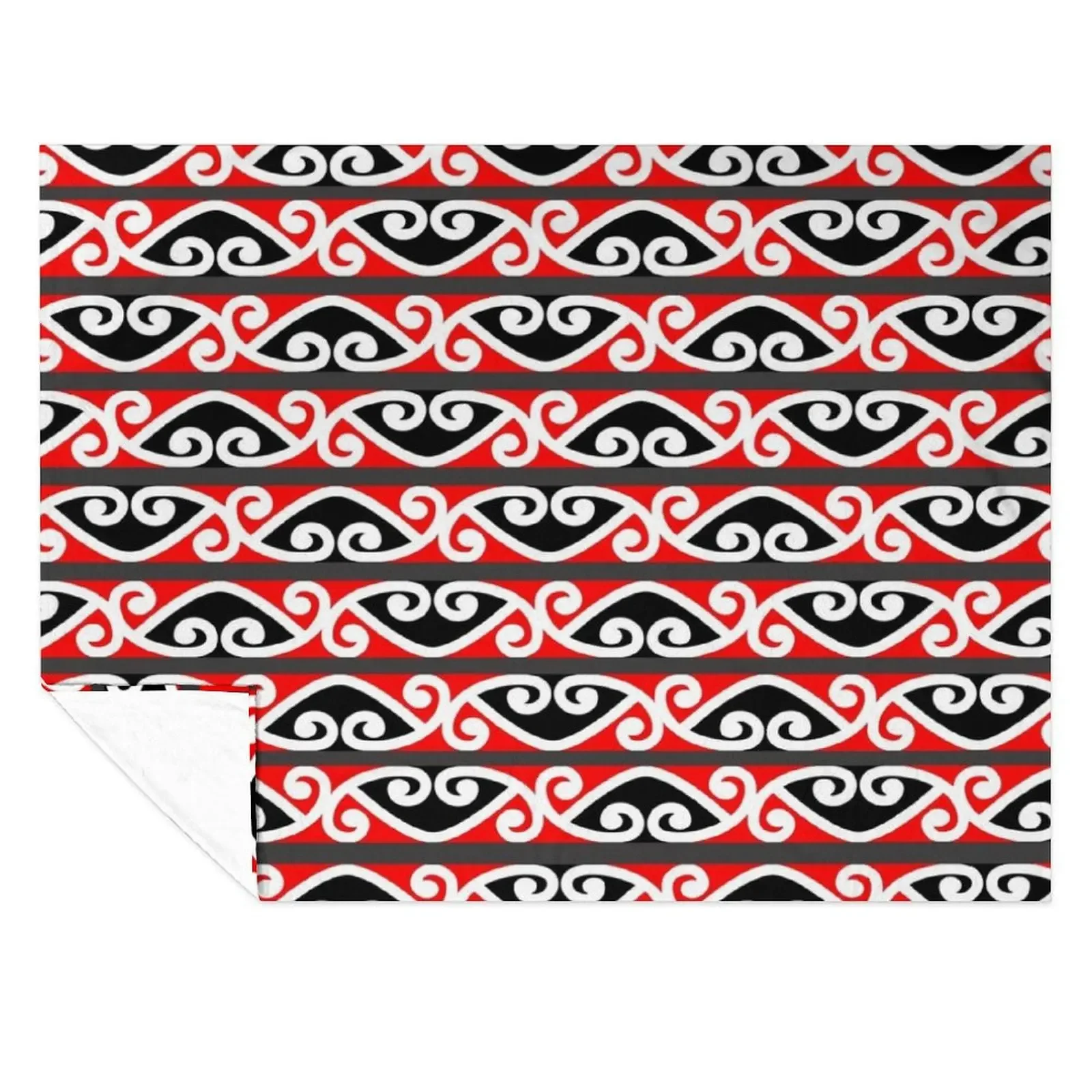 

Kowhaiwhai Design Throw Blanket heavy to sleep Summer Beddings Softest Luxury Blankets