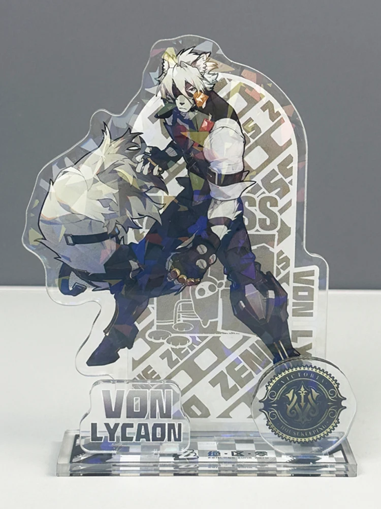 

Game Zenless Zone Zero Von Lycaon Nicole Demara Anby Cosplay Acrylic Standing Sign Desktop Ornament High Appearance Level