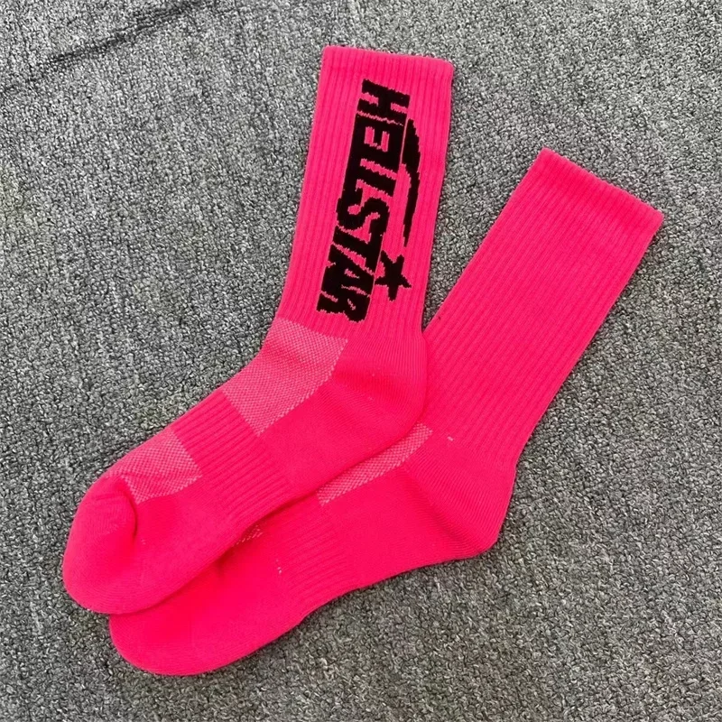 جوارب مطبوعة من Hellstar ، قطن خالص ، جديد ،