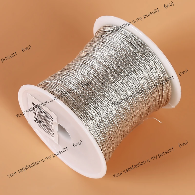 Rope Gold Silver Cord Gift Packaging String For Jewelry Making Lanyard Thread Cord DIY Bracelet Christmas Home Decor