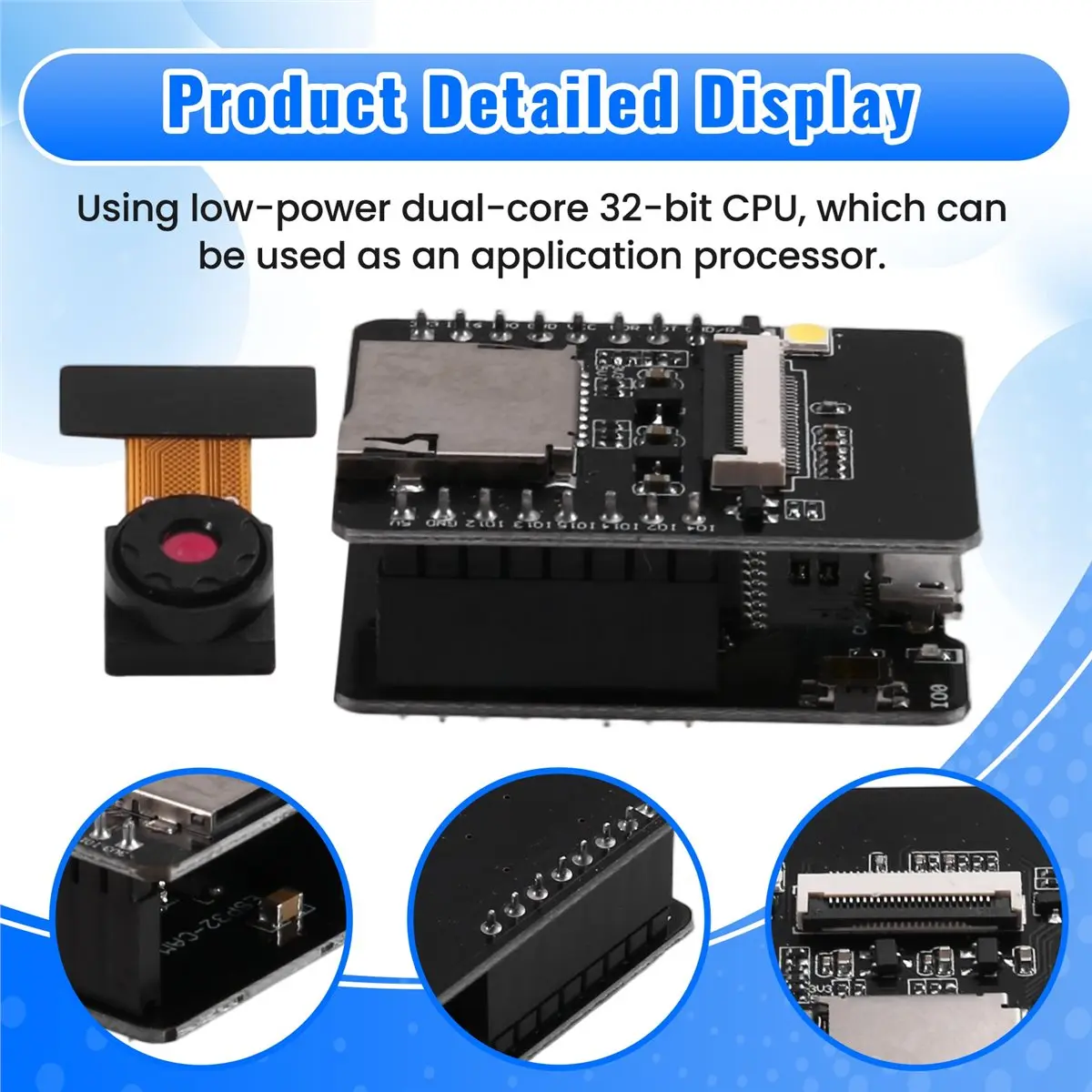 A10R ESP32-CAM W-BT…