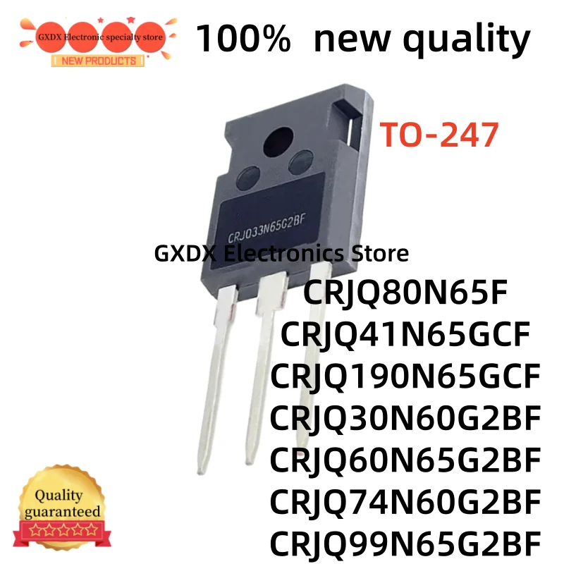 

5-10pcs nuevo CRJQ74N60G2BF CRJQ41N65GCF CRJQ190N65GCF CRJQ99N65G2BF CRJQ60N65G2BF CRJQ30N60G2BF CRJQ80N65F TO-247