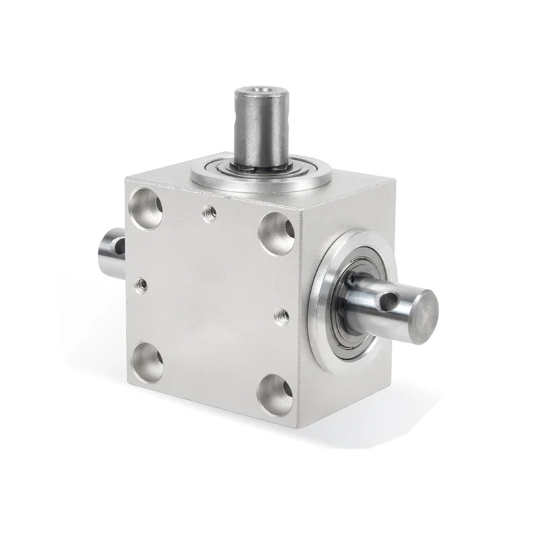 

Right Angle Steering Gear 90° Angel Drive, For DIY Mechanical Project, Includes Dual Output Shaft 15Mm In Different Directions