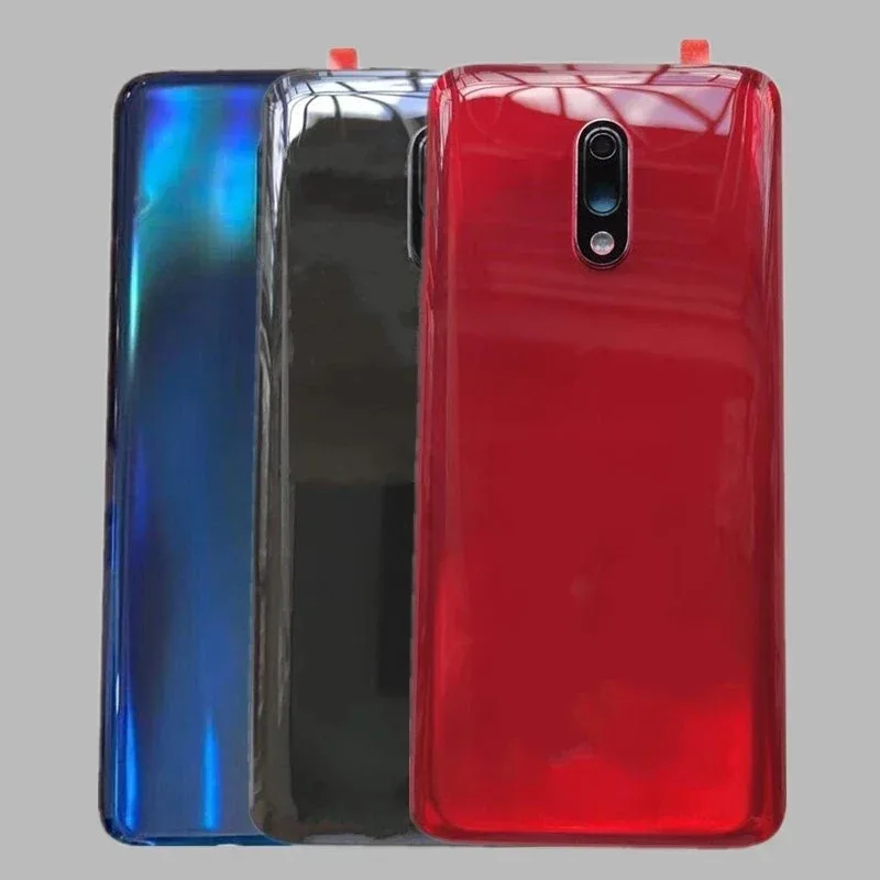 

Glass Back Rear Panel Door Housing Cover For Oneplus 7 Replacement backshell Case Repair Parts With Camera Lens
