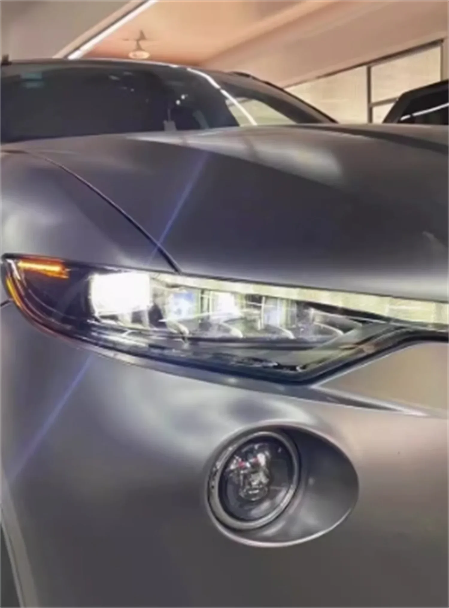 Car Headlight headlamp Daytime Running light DRL for  Maserati Levante Turn signal