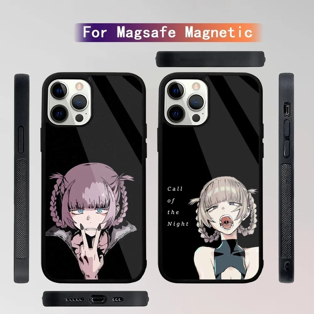 

Call of Night N-Nazuna nanakusa Phone Case For iPhone 16,15,14,13,12,11,Plus,Pro,Max Mini Magsafe Magnetic Wireless Charging
