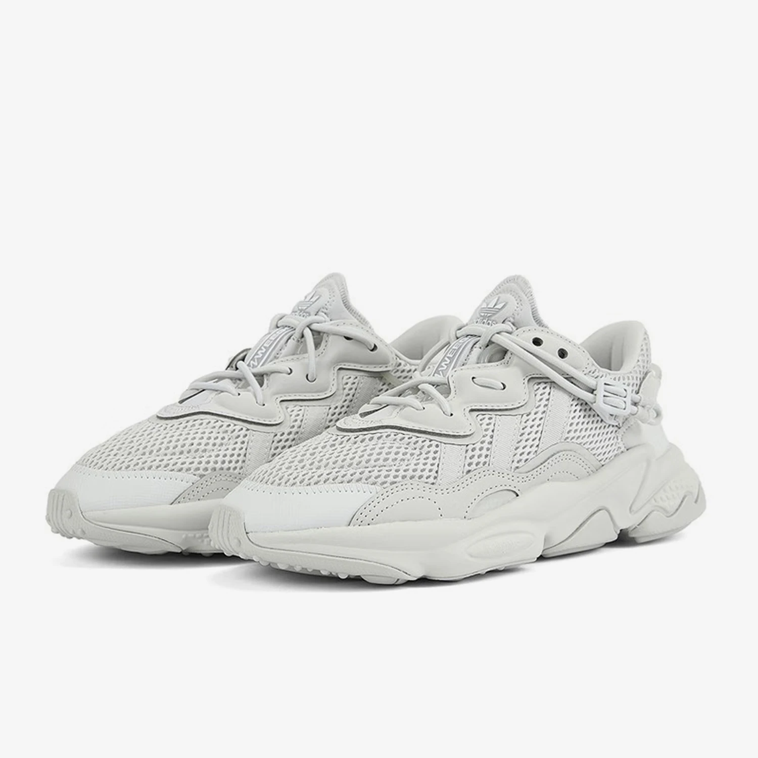 Adidas Authentic Three-Leaf Clover Big Kids' Low-Top Mesh Dad Shoes JR5933