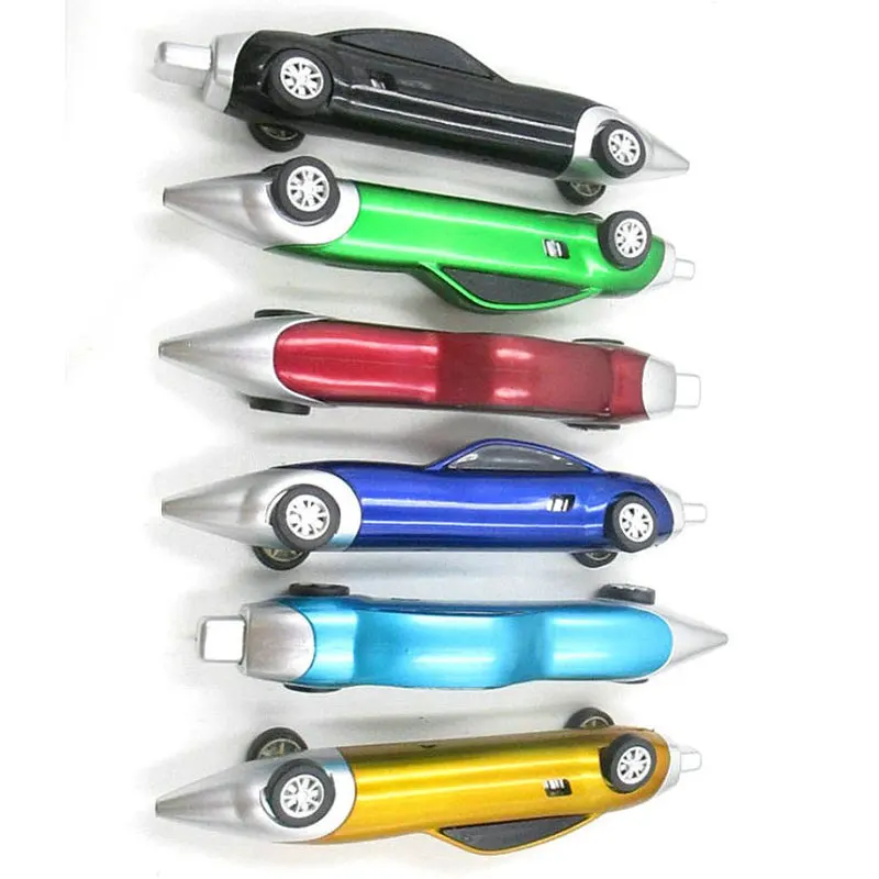 1 plastic car-shaped signature ballpoint pen, novelty stationery office school supplies, student gifts