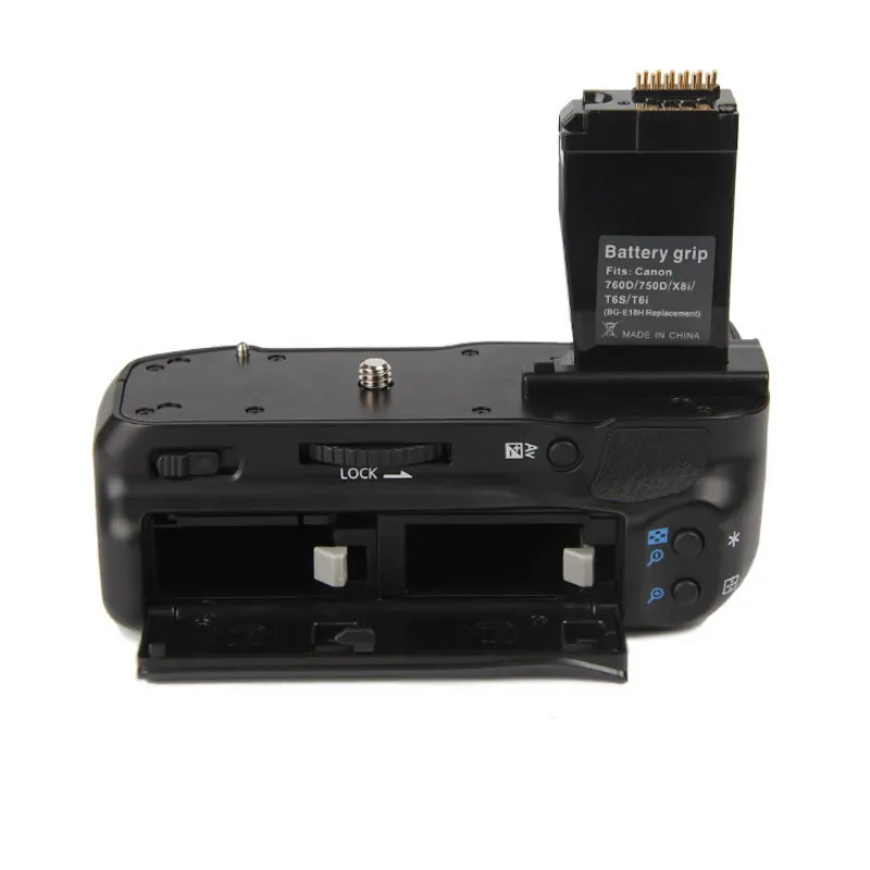 BG-E18 Vertical Battery Grip for Canon 760D 750D X8i T6S T6i BG-E18 Battery Grip