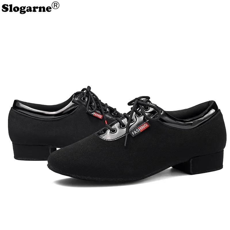 Dance Shoes Men 2024 New Modern Dance Shoes Indoor Outdoor Suede Soft Sole Men\'s Training Stage Dance Wear Male Jazz Latin Shoes