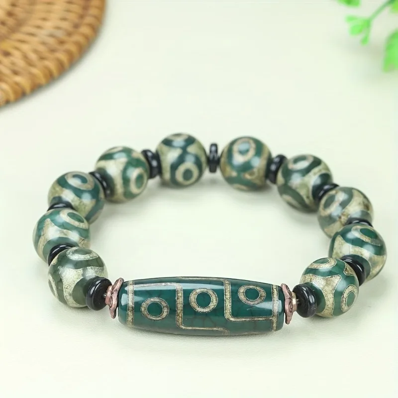 

Vintage Style Bracelets - Natural Green and Black Accessory Bracelets