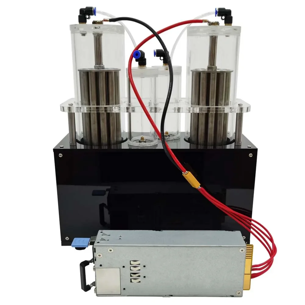수소-산소 분리 전해조, 실험실용 이중 배출구