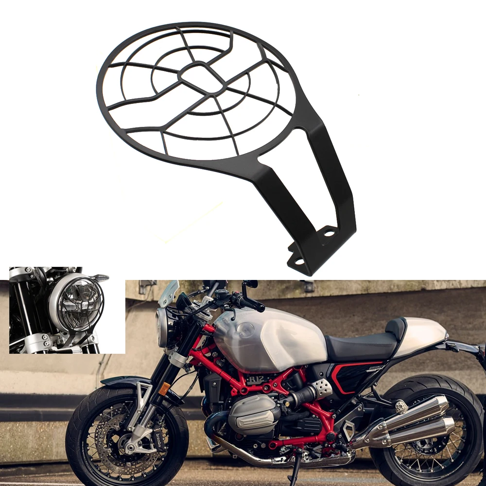 For BMW R12 R 12 NINET R12NINET 2023 2024 2025 2026+ Motorcycle Headlight Protector Head Lights Grille Guard Cover