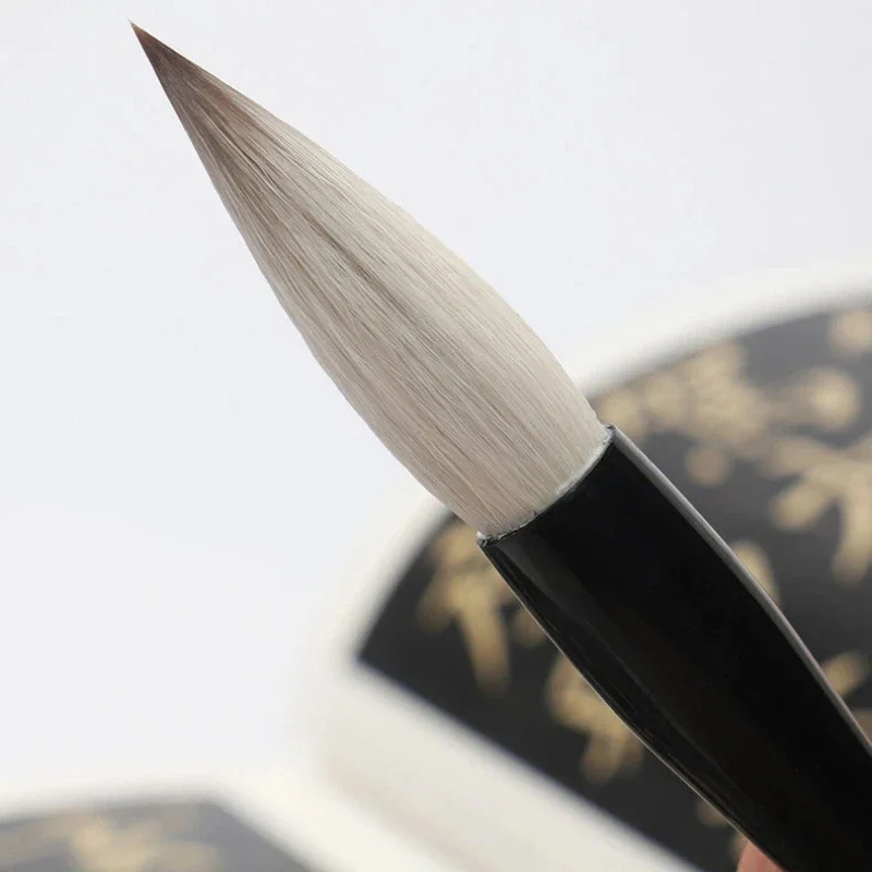 Woolen Multiple Hair Calligraphy Brush Set Regular Official Script Copying Scriptures Brush Landscape Painting Writing Brush