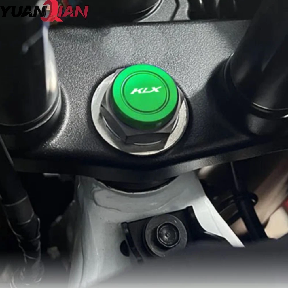 

Moto Handlebar Decorative Screw Cover Cap Hole Plug For Kawasaki KLX125D/250DTRACKER KLX150BF KLX150S KLX250 KLX250S KLX450R