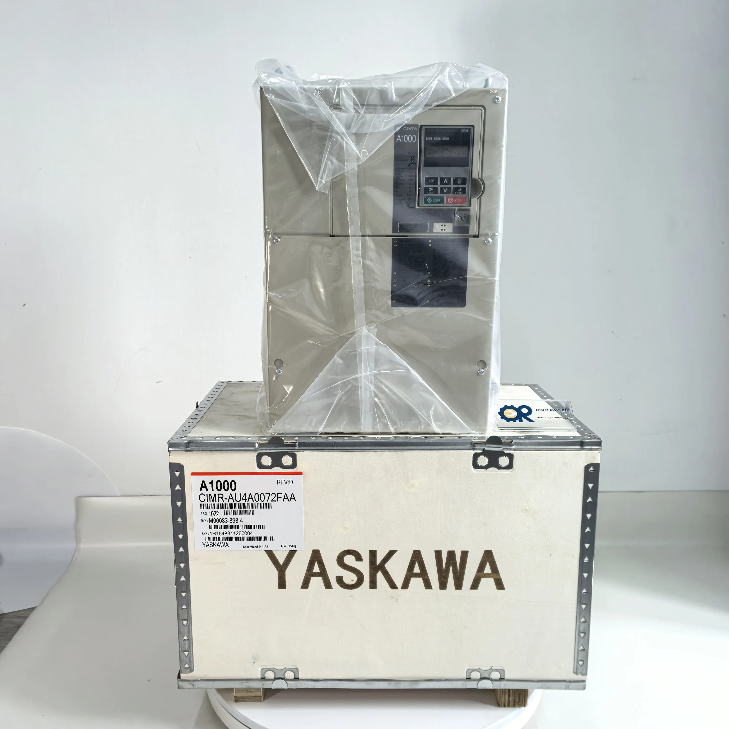 

New CIMR-AU4A0072FAA Yaskawa Inverter Expedited Delivery