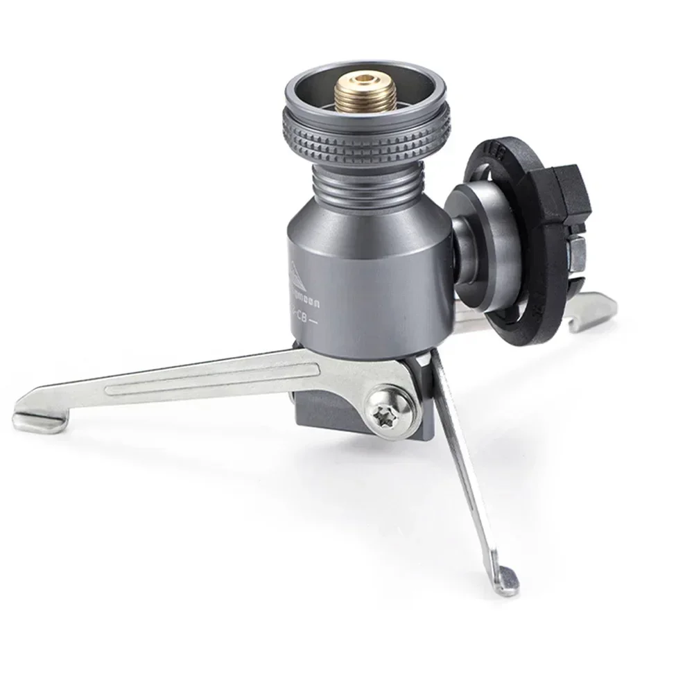 

Tripod Adapter Gas Stove Bracket Aluminum Alloy Stainless Steel Support Collapsible Outdoor Camping Butane Canister