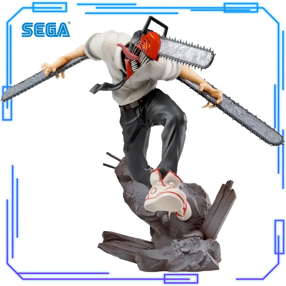 

В наличии SEGA оригинальная подлинная Luminasta аниме бензопила человек Denji бензопила демон 16 см коллекции модель игрушки фигурка Рождественский подарок