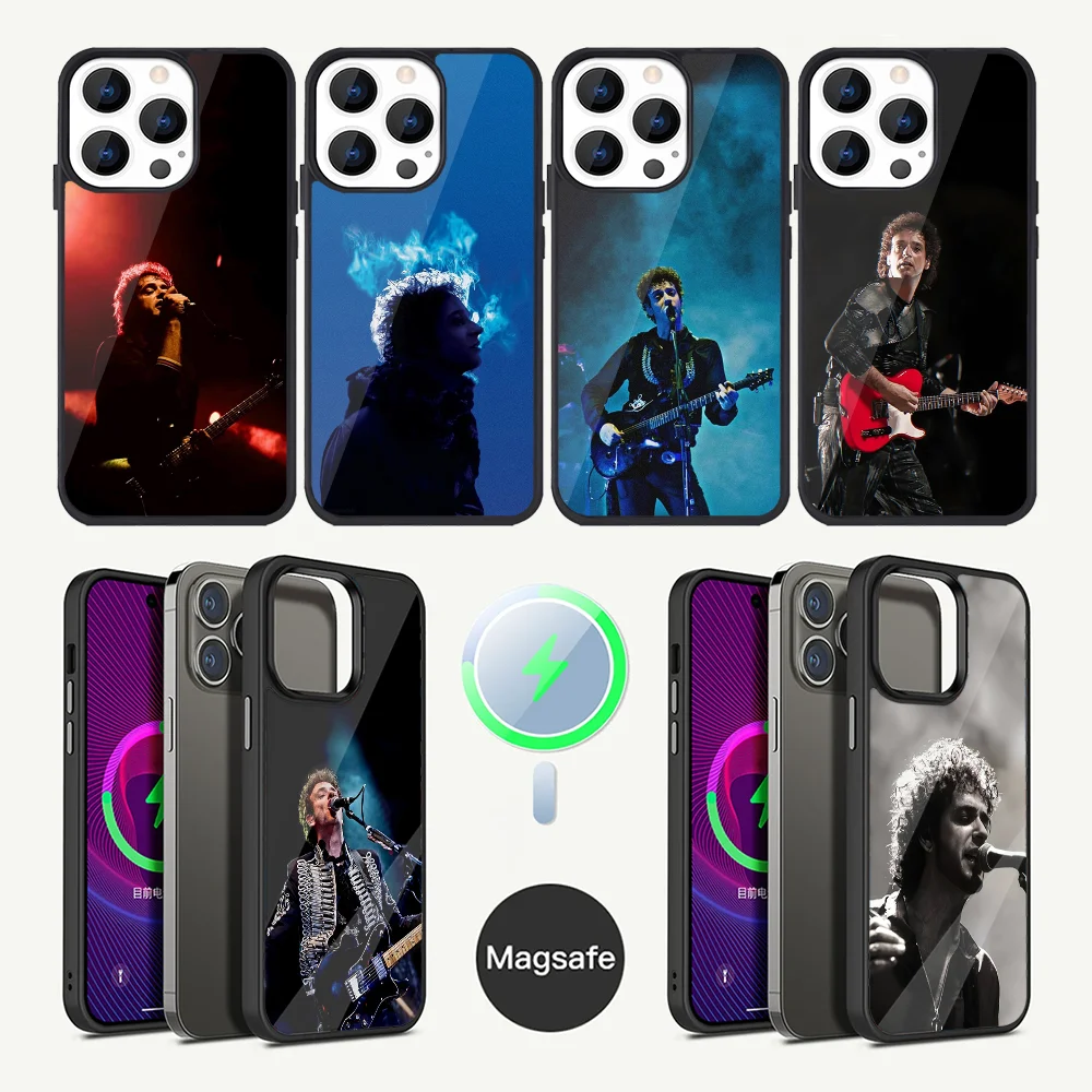 Gustavo Cerati Soda Stereo Phone Case For iPhone 15,14,13,12,11,Plus,Pro,Max Mini Magsafe Magnetic Wireless Charging