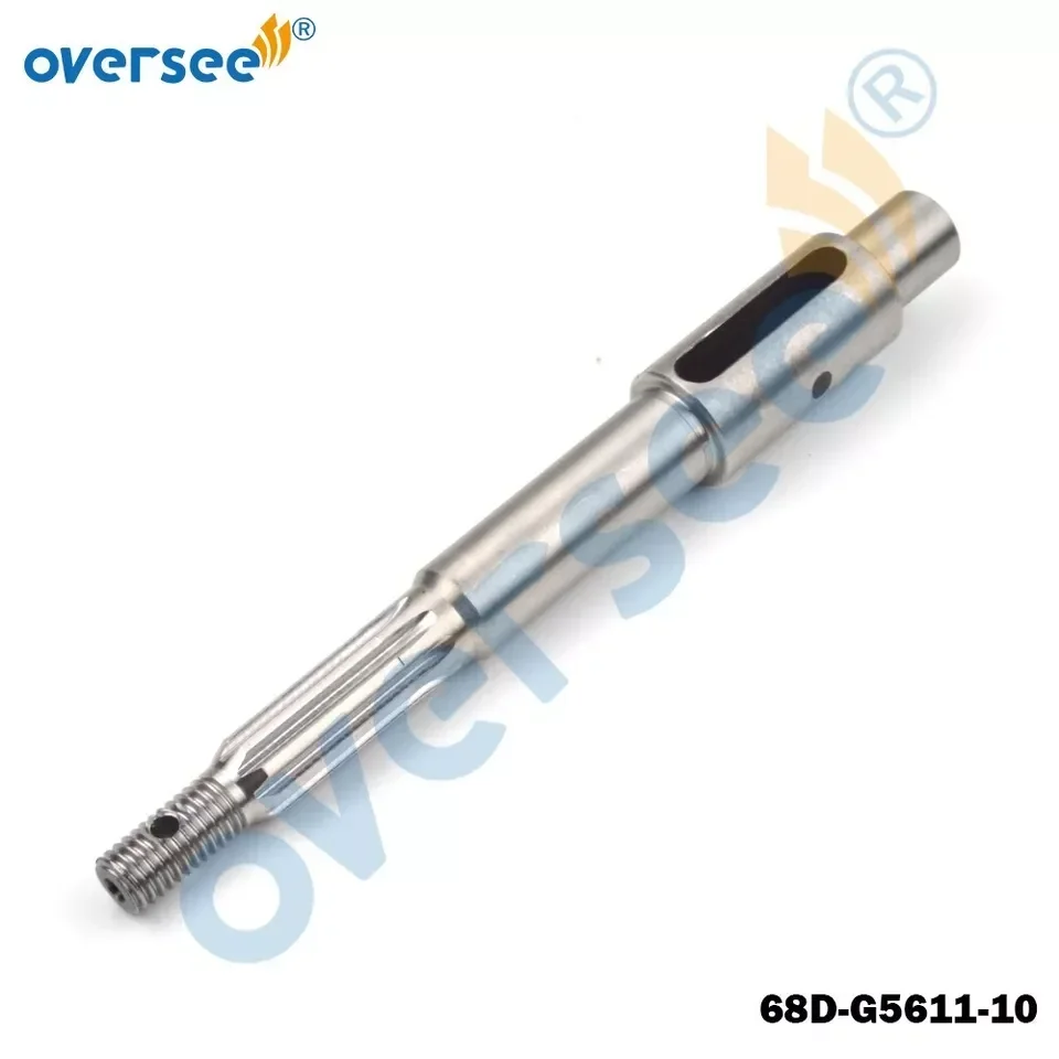 

Oversee 68D-G5611-10 Propeller Shaft Replace For Yamaha Powertec 4HP 5HP Outboard Motor 68D-G5611