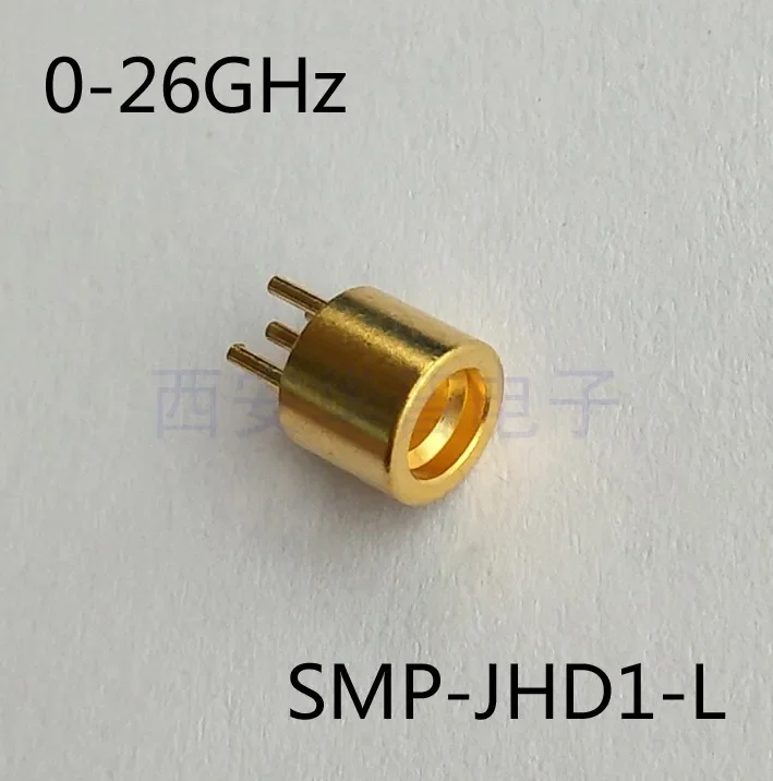 DC 0-26Ghz 2.5mm Spacing RF Connector SMP-JHD1-L   SMP High Frequency Public Seat PCB Board