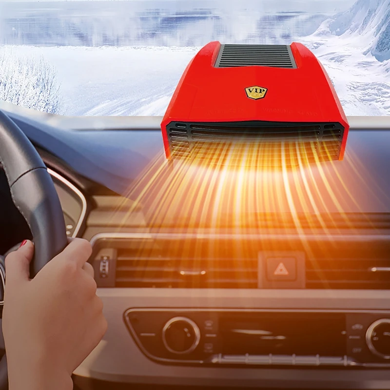 Portable Car Electric Winter Heater Windshield Defogger Defroster Battery Powered Heating Fan for Makita 18V Battery(No Battery)